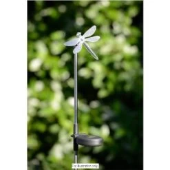 B&M Colour Changing Solar Stake Light - Dragonfly -B&M Home Sales Store 286951 colour changing stake solar light dragonfly 5