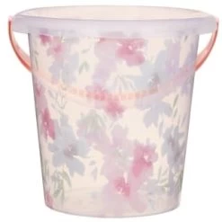 B&M Printed Bucket 12L - Floral 4 B&M Printed Bucket 12L - Floral -B&M Home Sales Store 315524 printed bucket 12l floral 2