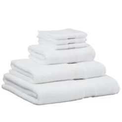 B&M Signature Zero Twist Face Cloth 3pk - White -B&M Home Sales Store 317203 315205 317208 317210 Signature Zero Twist white towels 3