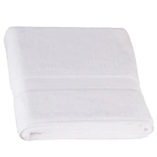 B&M Signature Zero Twist Bath Sheet - White 1 B&M Signature Zero Twist Bath Sheet - White
