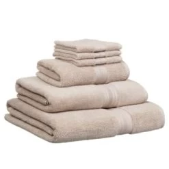 B&M Signature Zero Twist Hand Towel - Biscuit 6 B&M Signature Zero Twist Hand Towel - Biscuit -B&M Home Sales Store 317226 317228 317231 317233 Signature Zero Twist biscuit towels 3