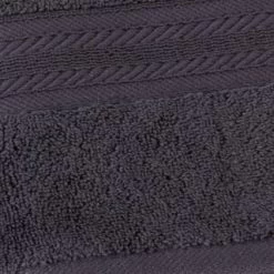 B&M Signature Zero Twist Bath Towel - Charcoal -B&M Home Sales Store 317251 Signature Charcoal Bath Towel1