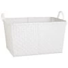 B&M Large Woven Basket - Beige