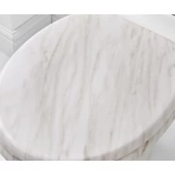 B&M Marble Toilet Seat -B&M Home Sales Store 330659 marble toilet seat grey 2