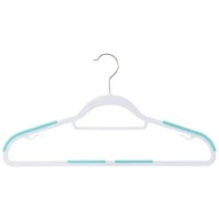B&M Addis Non-Slip Hangers 6pk - Multi Colour -B&M Home Sales Store 333092 addis 6pk non slip hangers colour 4