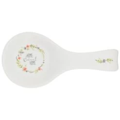 B&M Ceramic Spoon Rest -B&M Home Sales Store 337110 ceramic spoon rest home sweet home