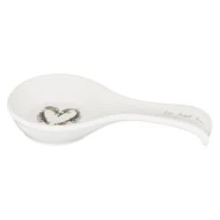 B&M Ceramic Spoon Rest -B&M Home Sales Store 337110 ceramic spoon rest live laugh love 2