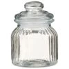 B&M Decorative Glass Storage Jar