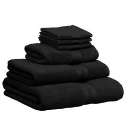 B&M Signature Bath Towel - Black -B&M Home Sales Store 337604 337633 337634 337636 signature zero twist towels black