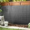 B&M Artificial Bamboo Cane Screening 4 X 1m - Grey