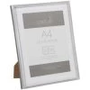 B&M A4 Metallic Picture Frame