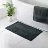 B&M Signature Microfibre Noodle Bath Mat - Charcoal