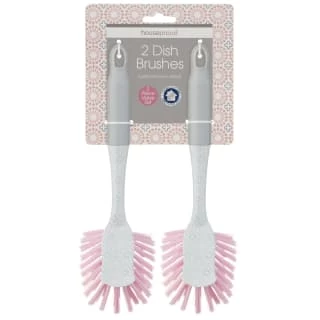 B&M Dish Brushes 2pk - Blush 5 B&M Dish Brushes 2pk - Blush - Image 5