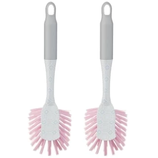 B&M Dish Brushes 2pk - Blush 1 B&M Dish Brushes 2pk - Blush
