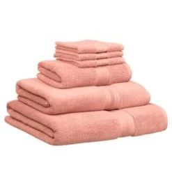 B&M Signature Zero Twist Bath Sheet - Blush -B&M Home Sales Store 345690 345695 345696 345697 signature zt blush 4