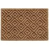 B&M Embossed Coir Doormat 40 X 60cm
