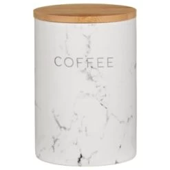 B&M Marble Effect Kitchen Canisters 3pc 10 B&M Marble Effect Kitchen Canisters 3pc -B&M Home Sales Store 356820 storage canisters marble effect coffee