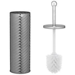 B&M Boutique Toilet Brush & Holder - Chrome -B&M Home Sales Store 362860 boutique toilet brush chrome 3