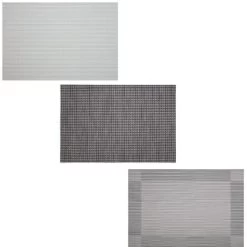 B&M Metallic Woven Placemats - Silver 4pk 10 B&M Metallic Woven Placemats - Silver 4pk -B&M Home Sales Store 363876 363869 380285 4pk silver metallic woven main 1