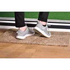 B&M Extra Large Antibacterial Doormat - Brown -B&M Home Sales Store 366004 366006 anti bac magic clean mat 2 1