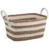 B&M Tribal Nature Striped Wicker Basket