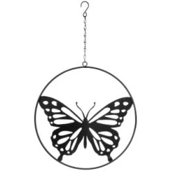 B&M Insect Hanging Hoops -B&M Home Sales Store 366579 insect in hoop butterfly