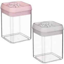 B&M Vacuum Storage Container 1.7L - Grey 5 B&M Vacuum Storage Container 1.7L - Grey -B&M Home Sales Store 368008 368010 vacuum storage 1 7l main