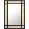 B&M Cane Border Mirror