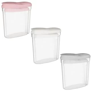 B&M Cereal Storage Container Set 2pk - Grey 6 B&M Cereal Storage Container Set 2pk - Grey - Image 6