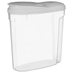 B&M Cereal Storage Container Set 2pk - Grey 9 B&M Cereal Storage Container Set 2pk - Grey -B&M Home Sales Store 368615 cereal storage set 2 pk grey 3