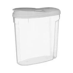 B&M Cereal Storage Container Set 2pk - Grey 7 B&M Cereal Storage Container Set 2pk - Grey -B&M Home Sales Store 368615 cereal storage set 2 pk grey 5