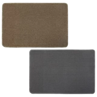 B&M Loop Washable Doormat 50 X 75cm - Grey 3 B&M Loop Washable Doormat 50 X 75cm - Grey - Image 3