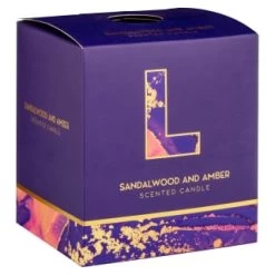 B&M Alphabet Candle (Assorted) - Sandalwood & Amber 16 B&M Alphabet Candle (Assorted) - Sandalwood & Amber -B&M Home Sales Store 372815 372816 372849 alphabet candle sandalwood and amber l