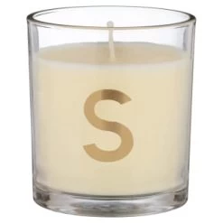 B&M Alphabet Candle (Assorted) - Sandalwood & Amber 11 B&M Alphabet Candle (Assorted) - Sandalwood & Amber -B&M Home Sales Store 372815 372816 372849 alphabet candle sandalwood and amber s1