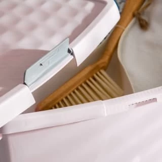 B&M Waffle Clip Box 25.5L - Blush 5 B&M Waffle Clip Box 25.5L - Blush - Image 5