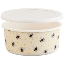 B&M Round Tubs 2pk - Bees -B&M Home Sales Store 375966 2pk reuse and repurpose round tubs bee 2