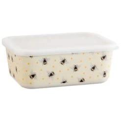 B&M Rectangular Tubs 2pk - Bees -B&M Home Sales Store 375968 2pk reuse and repurpose rectangle tubs bee 4