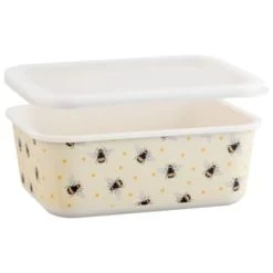 B&M Rectangular Tubs 2pk - Bees -B&M Home Sales Store 375968 2pk reuse and repurpose rectangle tubs bee 5