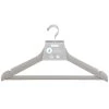 B&M Matte Grey Wooden Hangers 4pk
