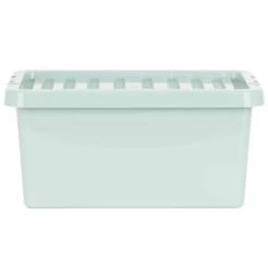 B&M Storage Box With Lid 11L - Sage -B&M Home Sales Store 377036 11l storage box sage