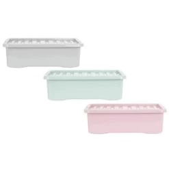 B&M Under Bed Storage Box 32L - Grey -B&M Home Sales Store 377037 377038 377040 under bed storage box 32l group