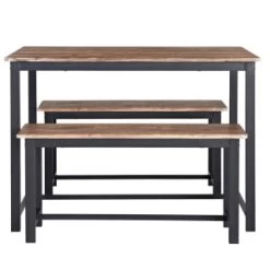 B&M Coberg Bench Dining Set 3pc -B&M Home Sales Store 377371 coberg 3 piece dining set 2