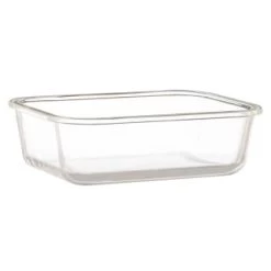 B&M Rectangular Glass Food Container With Bamboo Lid 6 B&M Rectangular Glass Food Container With Bamboo Lid -B&M Home Sales Store 378623 regular glass food container