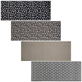 B&M Printed Runner 57 X 150cm - Grey Dash 2 B&M Printed Runner 57 X 150cm - Grey Dash - Image 2