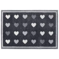 B&M Eco Flex Doormat - Hearts