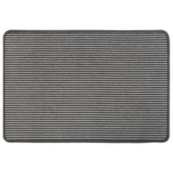 B&M Loop Washable Doormat 50 X 75cm - Grey Stripe -B&M Home Sales Store 379119 loop washable doormat 50x75cm grey stripe 2