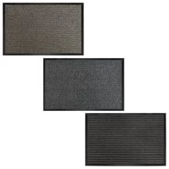 B&M Small Printed Magic Doormat - Grey Mottel -B&M Home Sales Store 379121 small magic doormat 40x60cm group