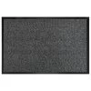 B&M Small Printed Magic Doormat - Grey Mottel