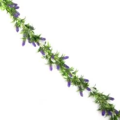B&M Artificial Lavender Garland 180cm -B&M Home Sales Store 379985 180cm artificial lavender garland