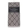 B&M Grey Textured Tea Towels 3pk